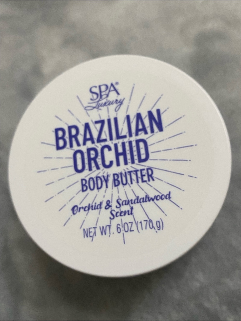 SPA Luxury Brazilian Orchid Body Butter 6 oz NWT - Picture 3 of 6